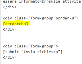 Rimuovere Googlerecaptchav3 step 3